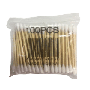 HISOPOS DE MADERA 100UND